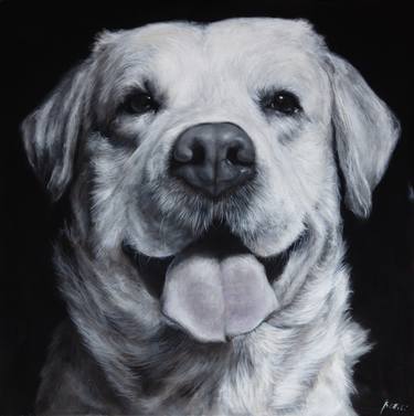 Print of Dogs Paintings by Federica Belloli
