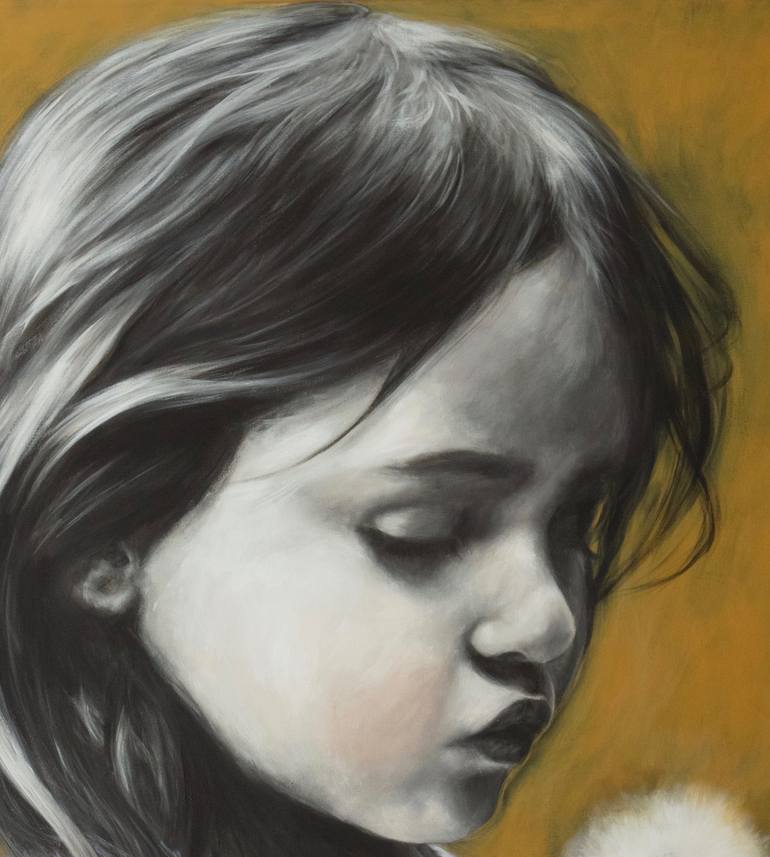 Original Figurative Children Painting by Federica Belloli