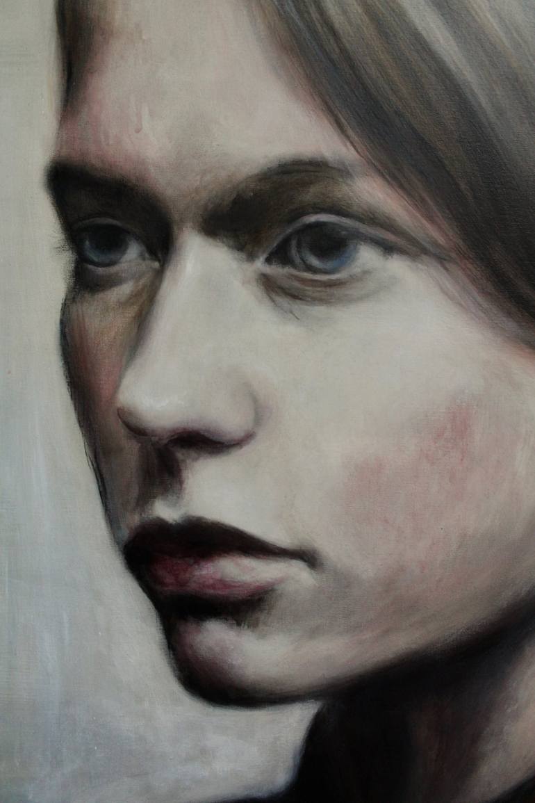 Original Portrait Painting by Federica Belloli