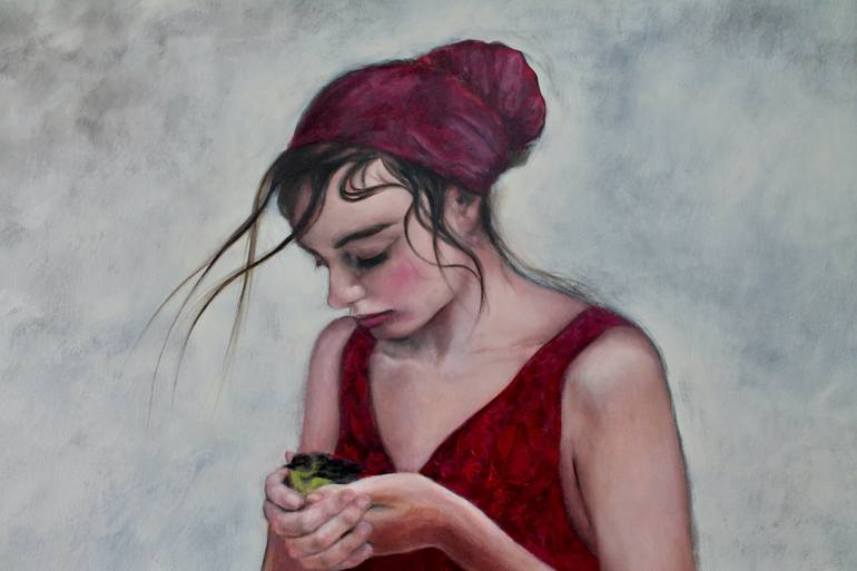 Original Conceptual Women Painting by Federica Belloli