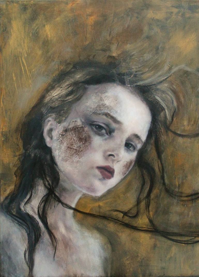 Original Portrait Painting by Federica Belloli