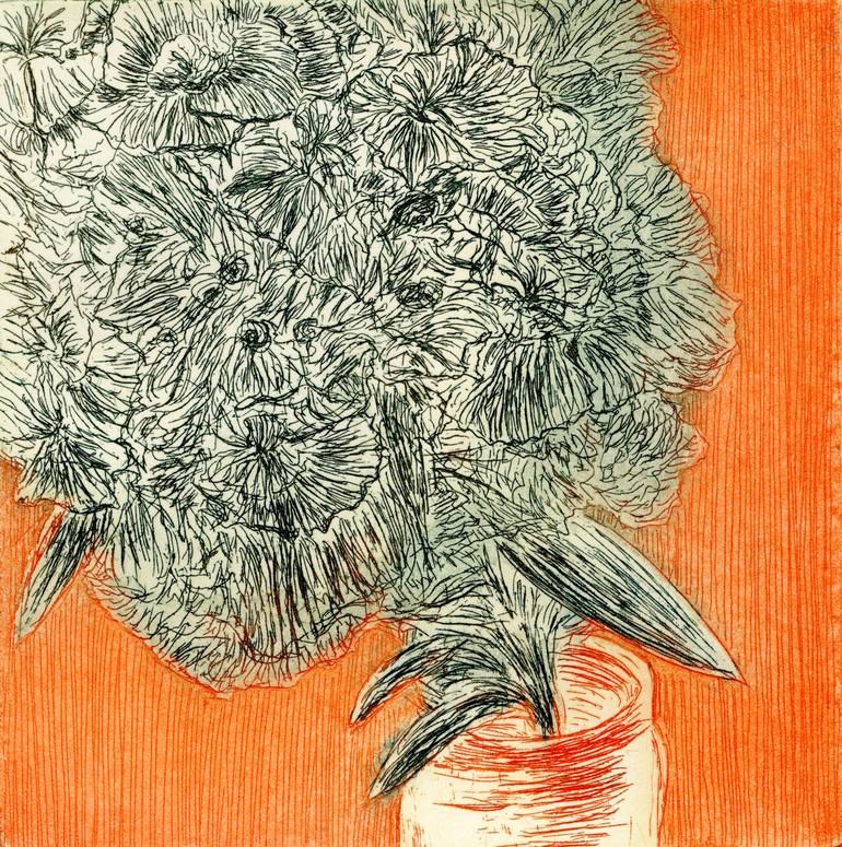 Original Contemporary Still Life Printmaking by Vera Almeida