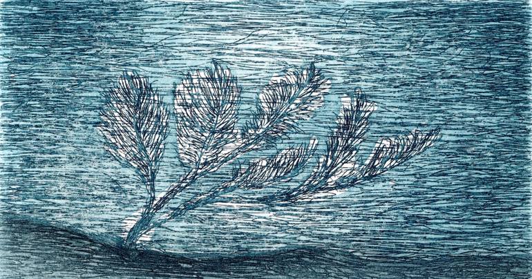 Original Contemporary Seascape Printmaking by Vera Almeida