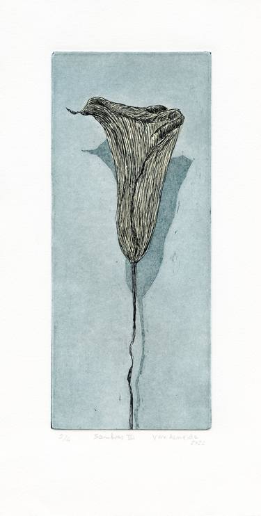 Original Conceptual Botanic Printmaking by Vera Almeida