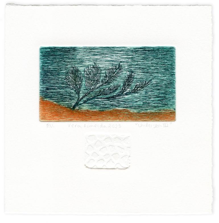 Original Contemporary Water Printmaking by Vera Almeida