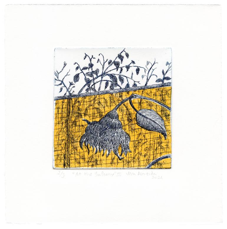 Original Contemporary Garden Printmaking by Vera Almeida