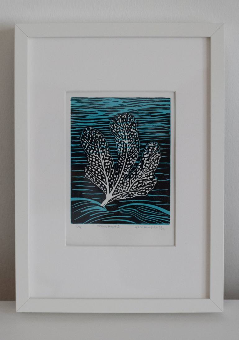 Original Contemporary Seascape Printmaking by Vera Almeida