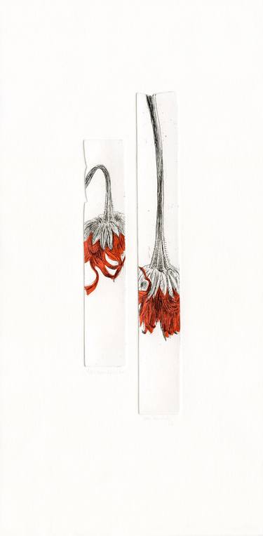 Decay IV, Two Red Flowers - Limited Edition of 10 thumb