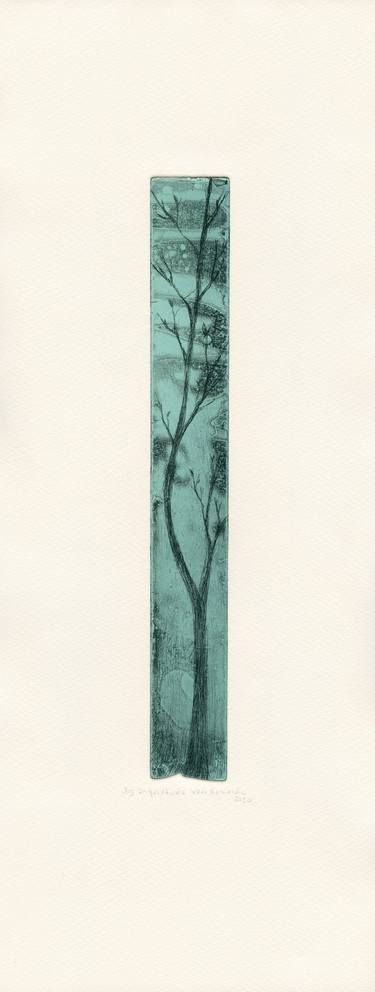 Restlessness, green tree - Limited Edition of 3 thumb