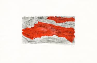 Original Conceptual Abstract Printmaking by Vera Almeida