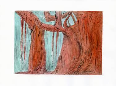 Original Conceptual Tree Drawings by Vera Almeida