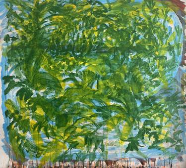 Original Abstract Botanic Paintings by Mark Baldwin OBE