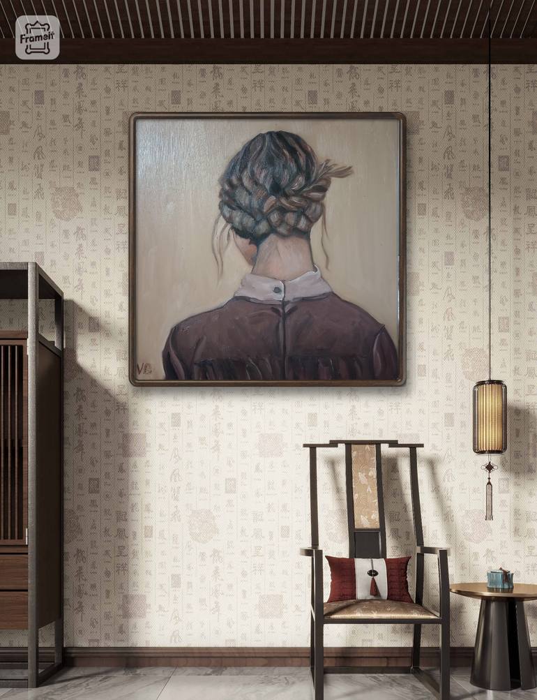 Original Conceptual People Painting by Valentina Baicuianu