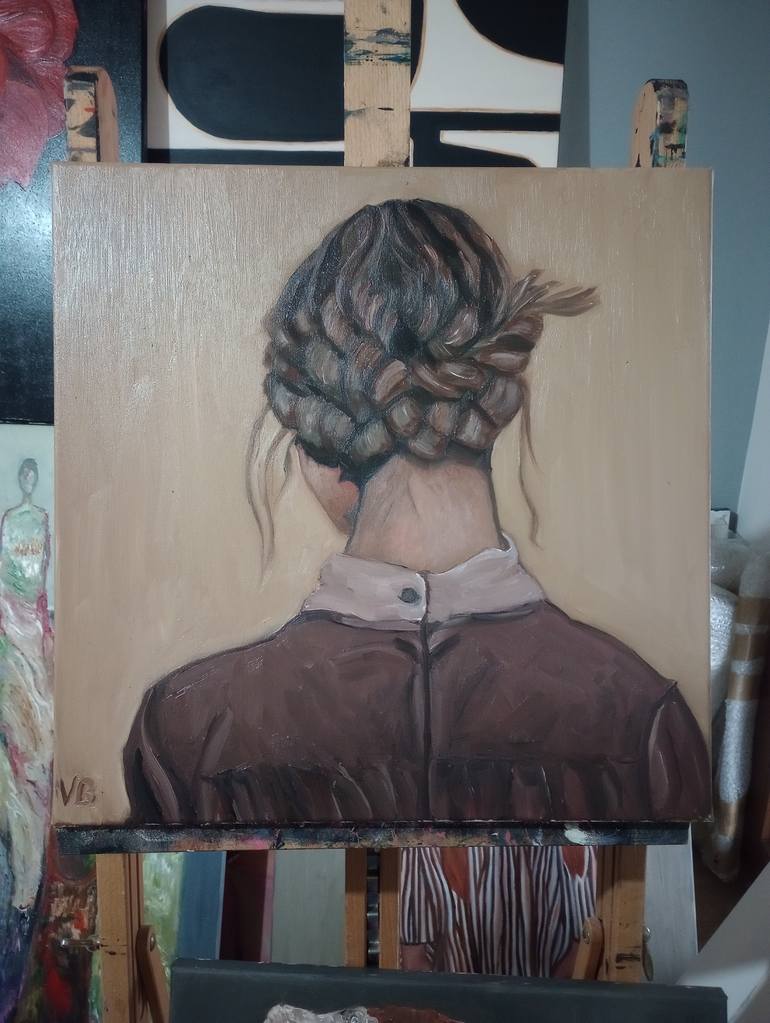 Original Conceptual People Painting by Valentina Baicuianu