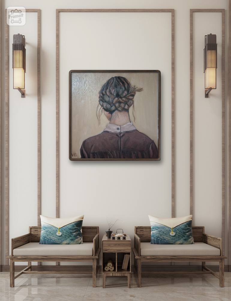 Original Conceptual People Painting by Valentina Baicuianu