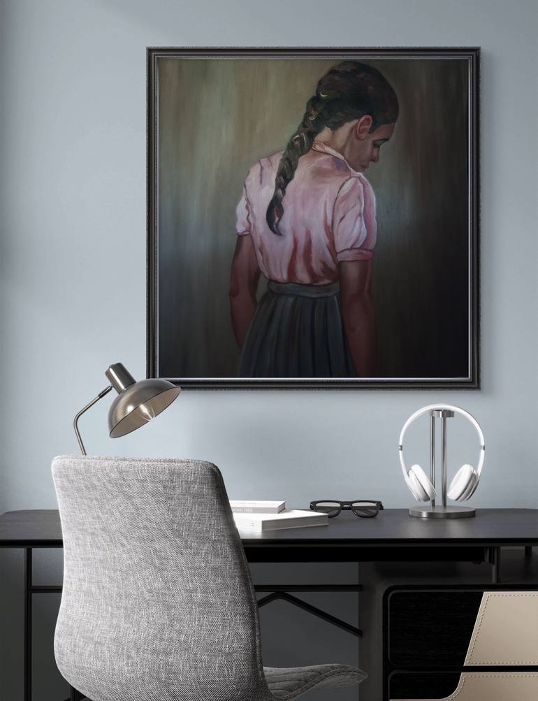 Original Figurative People Painting by Valentina Baicuianu