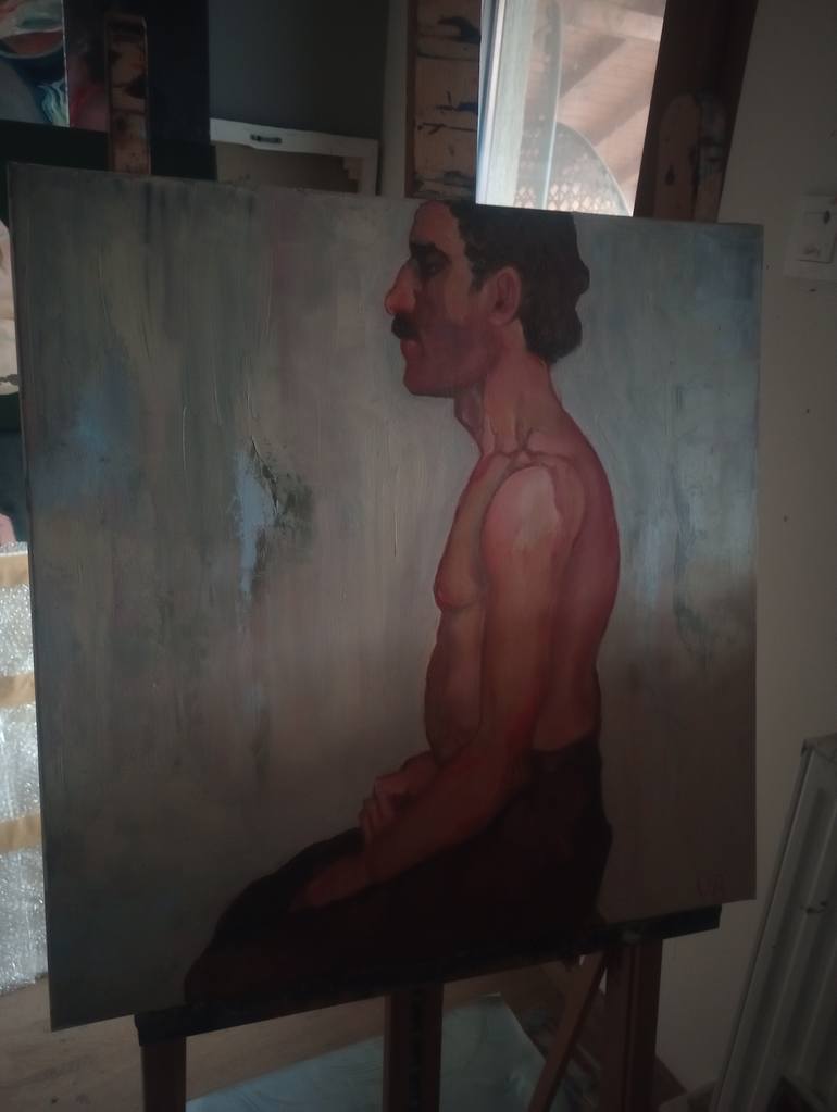 Original Figurative People Painting by Valentina Baicuianu