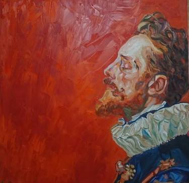 Original Figurative People Painting by Valentina Baicuianu