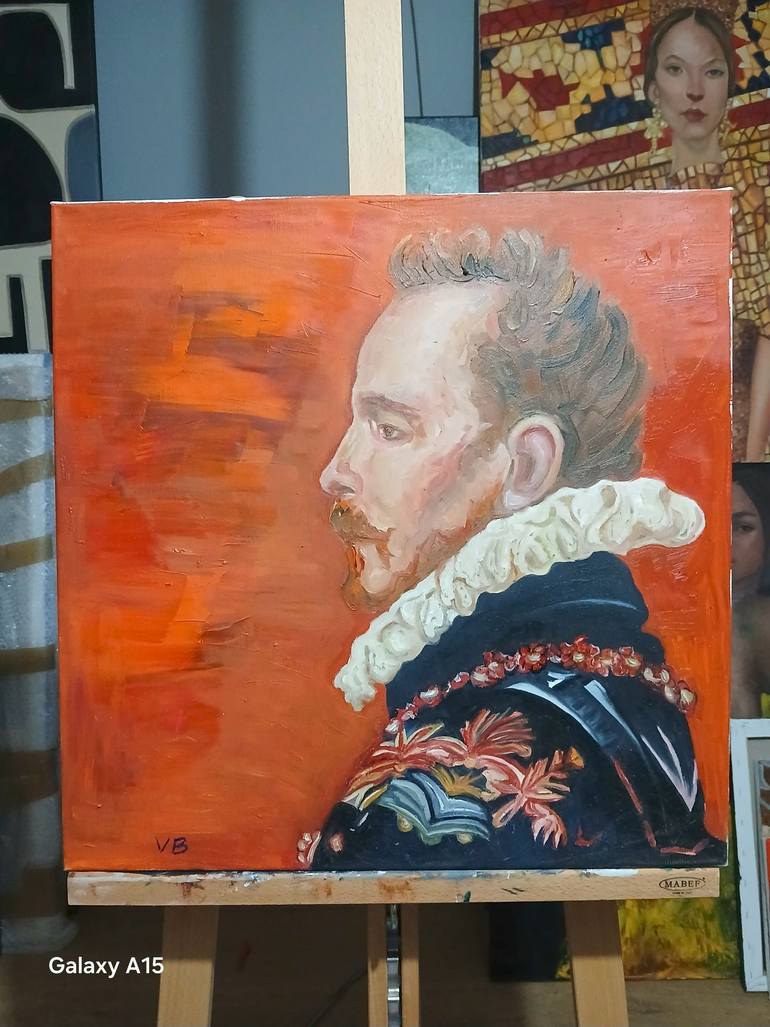 Original Figurative People Painting by Valentina Baicuianu