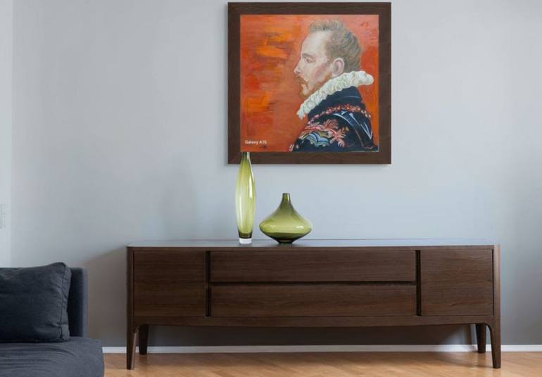 Original Figurative People Painting by Valentina Baicuianu