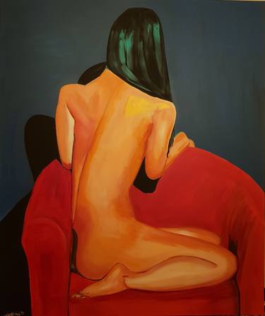 Original Conceptual Nude Paintings by Valentina Baicuianu