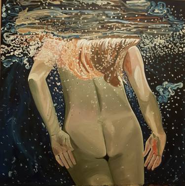 Print of Water Paintings by Valentina Baicuianu
