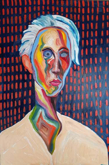 Print of Abstract Portrait Paintings by Valentina Baicuianu