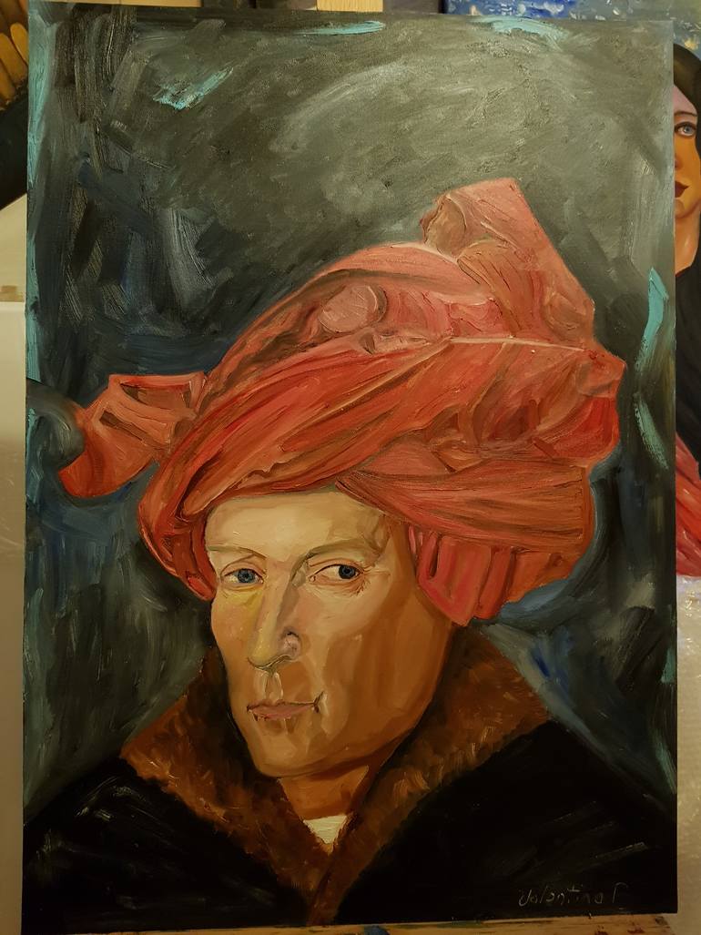 Original Figurative People Painting by Valentina Baicuianu