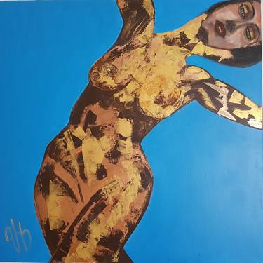 Print of Figurative Nude Paintings by Valentina Baicuianu