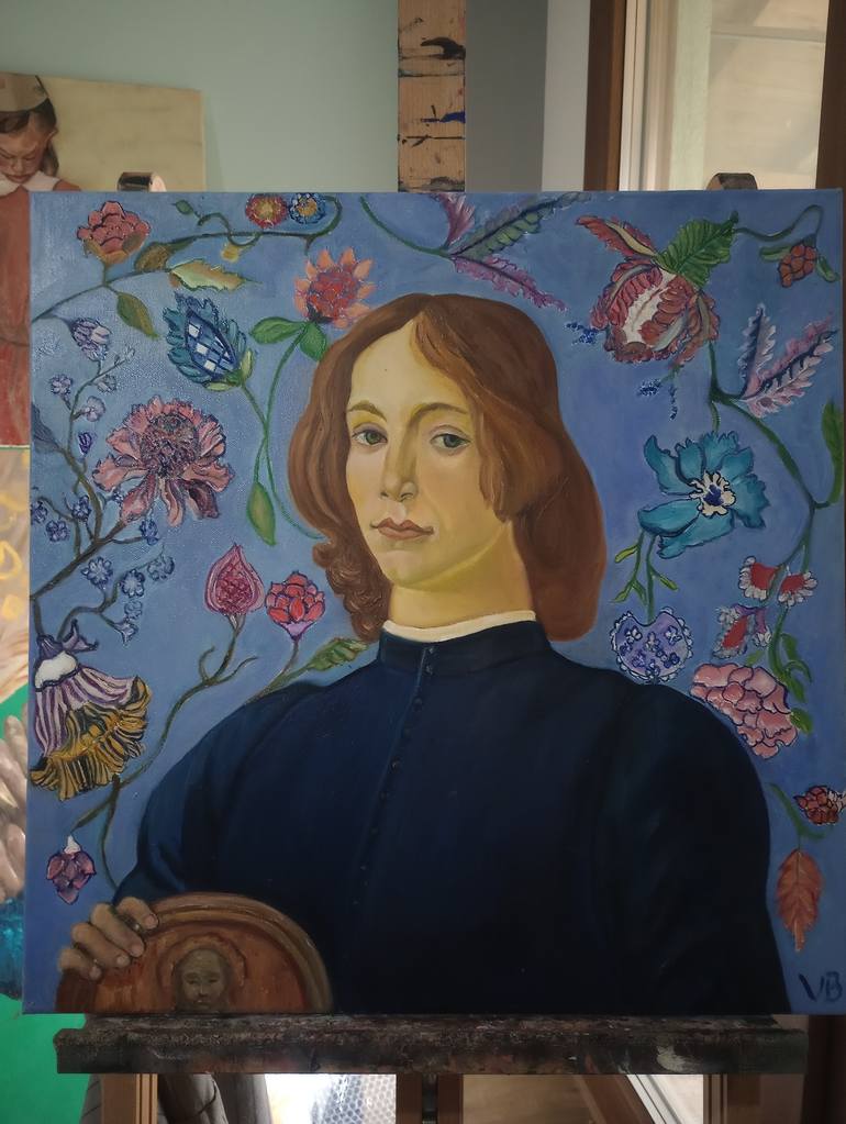 Original Figurative People Painting by Valentina Baicuianu