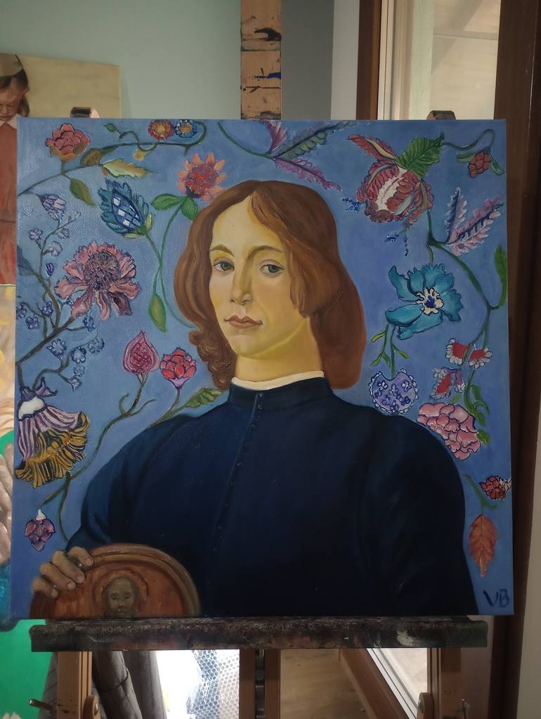 Original Figurative People Painting by Valentina Baicuianu