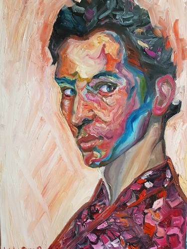 Print of Figurative Portrait Paintings by Valentina Baicuianu