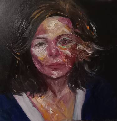 Original Figurative Portrait Paintings by Valentina Baicuianu