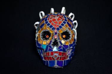 Aztec Love Bone China Skull thumb