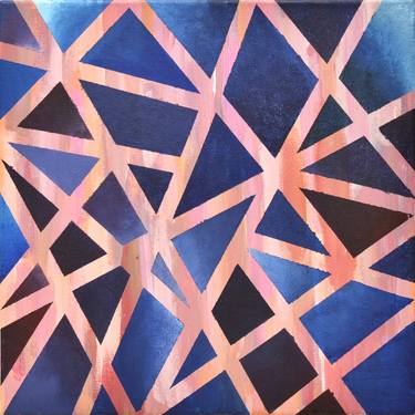 Print of Abstract Geometric Paintings by Karyna Aslanova
