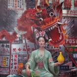Guan Yin & the Dragon by Angel London