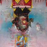 Basquiat's Crown by Angel London