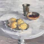 On a white table by Louise Japkayeva