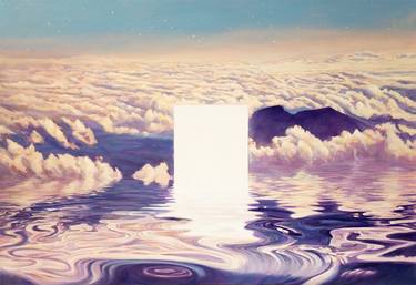 Original Abstract Landscape Painting by Jihoon Yang