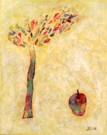 Print of Abstract Tree Paintings by Jihoon Yang