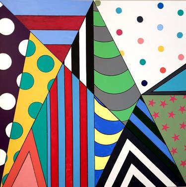 Original Geometric Paintings by Bryan Van Namen