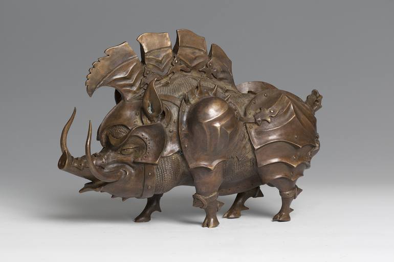 Original Animal Sculpture by Olga Sagakon