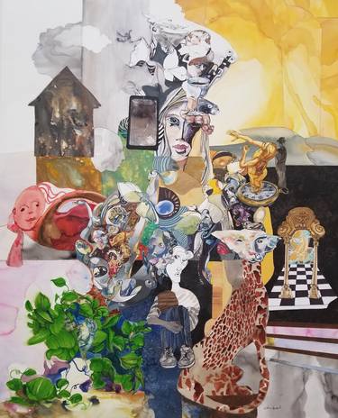 Print of Modern Culture Collage by Matt Gabel