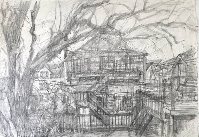 Original Realism Architecture Painting by Alyssa Schmidt