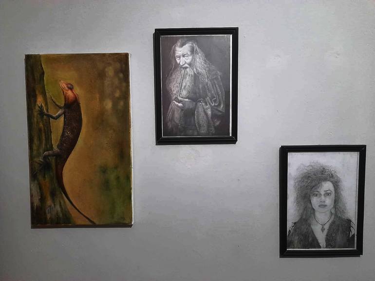 Original Other Pop Culture/Celebrity Drawing by Mithila Kumanjana