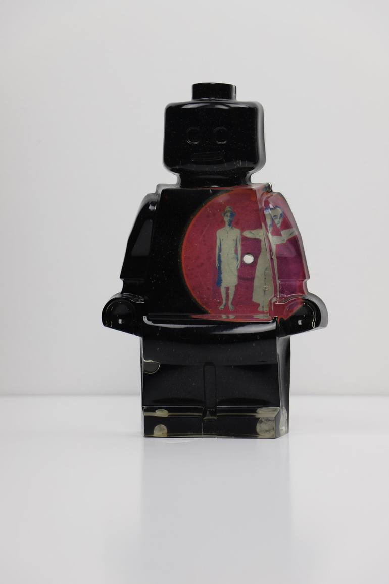 Original Pop Art Music Sculpture by Sabatier Vincent