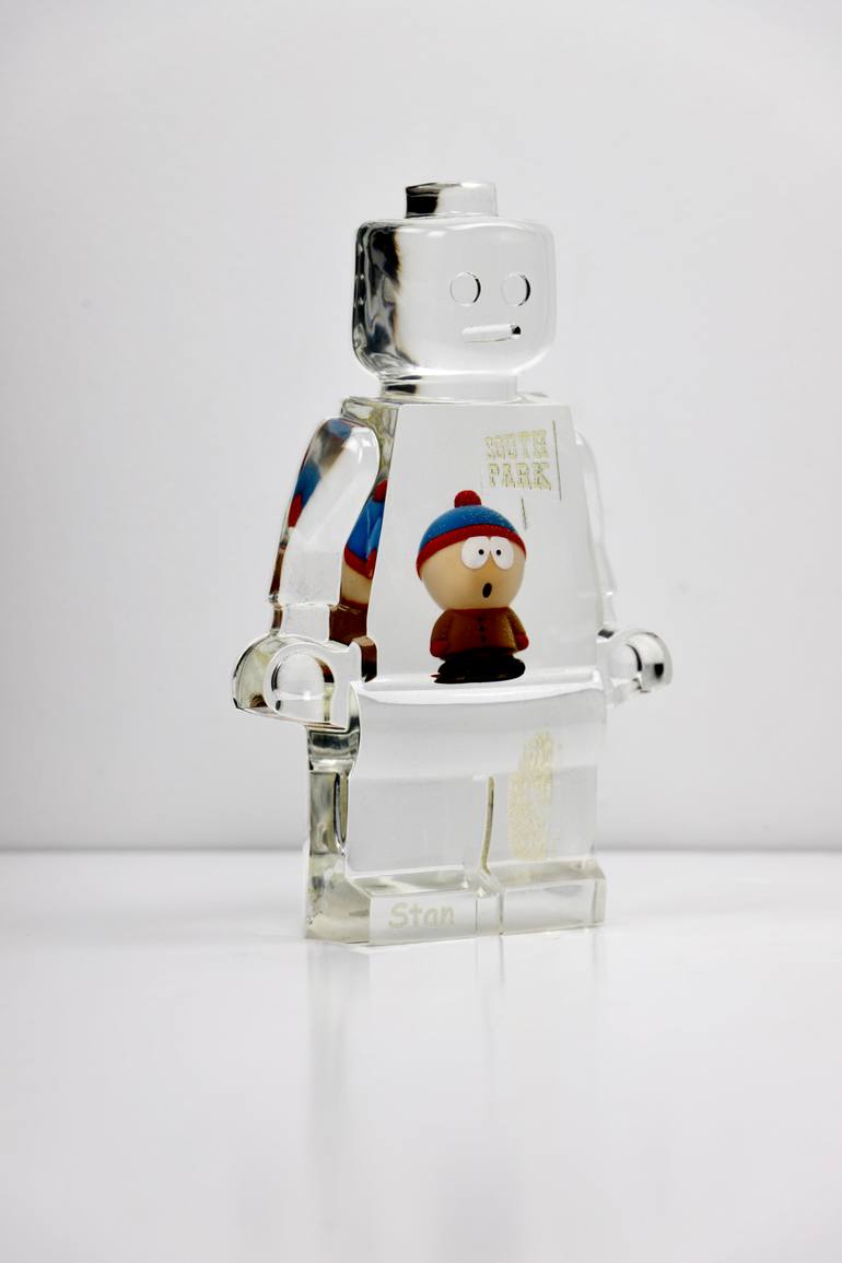 Original Pop Art Pop Culture/Celebrity Sculpture by Sabatier Vincent