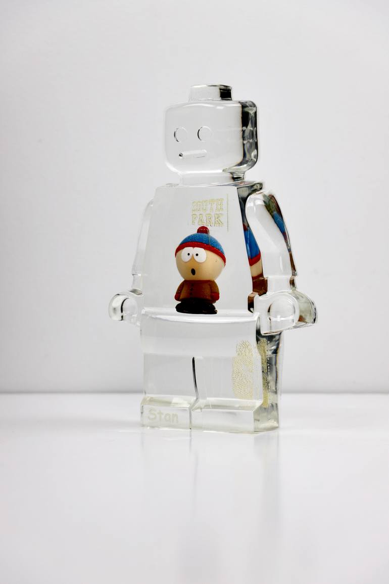 Original Pop Art Pop Culture/Celebrity Sculpture by Sabatier Vincent