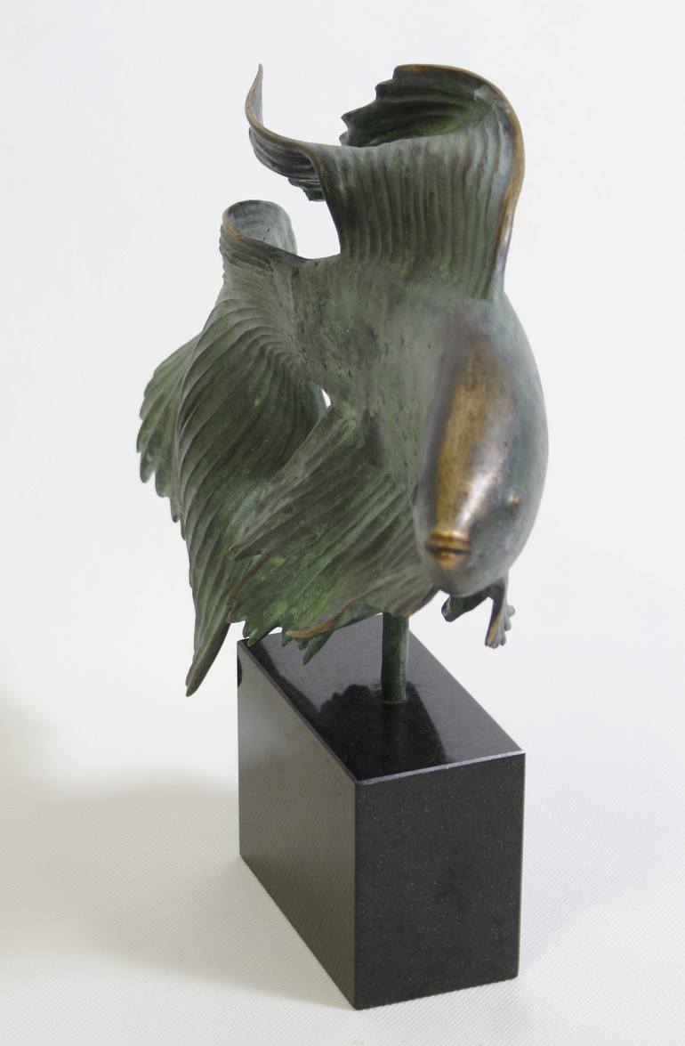 Original Fish Sculpture by Joanna Zakrzewska-Cholewa