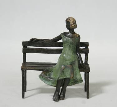 Original Figurative Women Sculpture by Joanna Zakrzewska-Cholewa